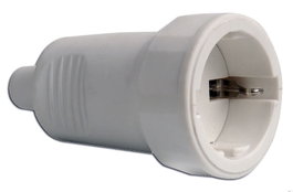 Simon Base aérea de goma Schuko 2p+t 16a 250v~ blanca