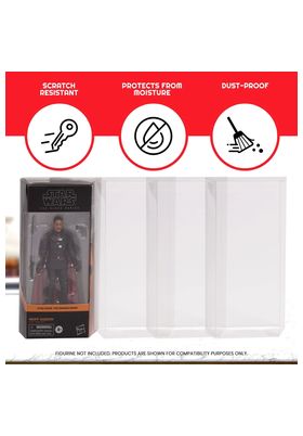 EVORETRO Set de 10 protectores para figuras Star Wars The Black Series de Hasbro