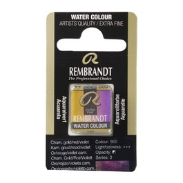 Rembrandt Acuarela Pastilla Oro/Rojizo/Violeta Camaleón