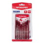 Workpro Juego de 6 Destornilladores de Precisión, Acero al Carbono, Mangos Cromados, Puntas Fosfatadas, Incluye Medidas: 1.4 mm, 2.0 mm, 2.4 mm, 3.0 mm y Phillips PH0, PH1