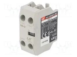 LS ELECTRIC Contactores auxiliares con agarres de tornillo y montaje frontal