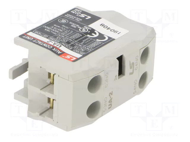 LS ELECTRIC Contactores auxiliares con agarres de tornillo y montaje frontal
