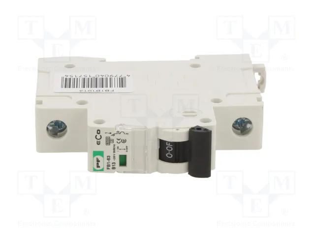 Promfactor Baltic Interruptor magnetotérmico ECO 13A 1 Polo Característica B