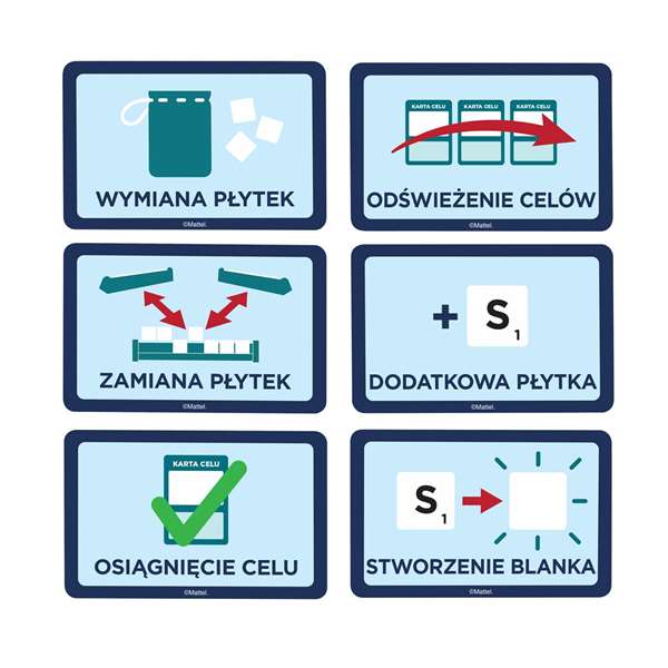 Mattel Juego Scrabble Original en Castellano