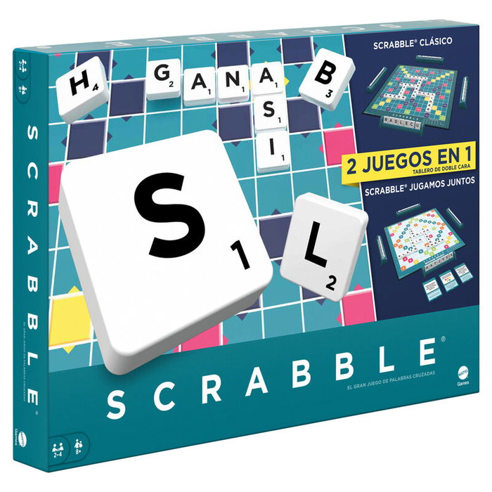 Mattel Games Scrabble Original Edición Doble Cara