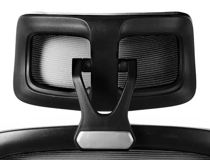 Q-connect Silla de Dirección Sorrento Malla con Base Metálica, Respaldo Transpirable, Reposabrazos Ajustables y Ruedas Premium, Color Gris, Alt Max 1320 mm