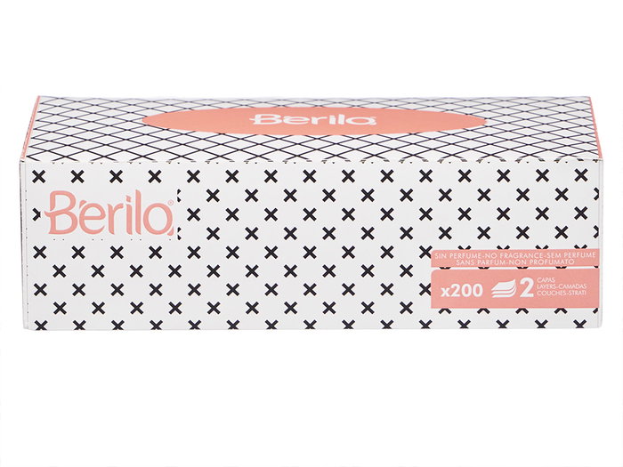 Berilo Caja 200 Pañuelos 2 Capas