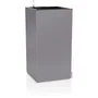 Lechuza LEC4008789136404 Macetero Canto Stone Column 40 kit LED completo, gris piedra