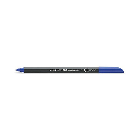 Edding Rotulador 1200 Azul Punta Redonda 1 mm Pack de 10