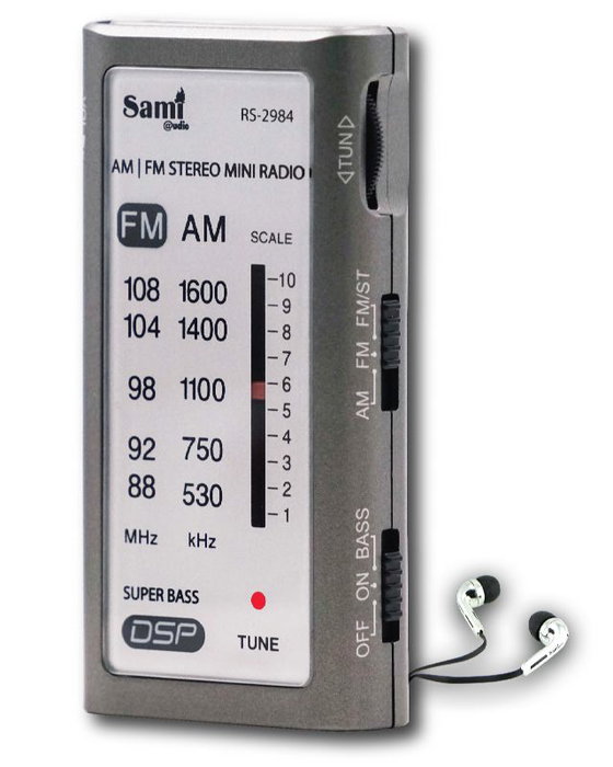 SAMI Radio Sami Mini XS Bolsillo AM/FM SAMI Radio Sami Mini XS Bolsillo AM/FM