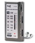 SAMI Radio Mini XS de Bolsillo AM/FM - Receptor Portátil Compacto para Viajes