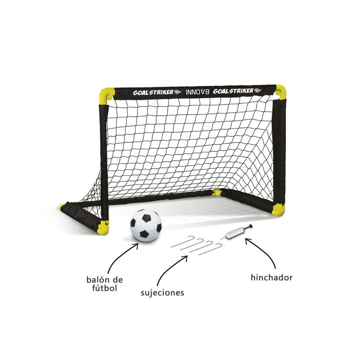 Tachan Portería de Fútbol Plegable 90x59x61cm