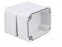 FIBOX PICCOLO Carcasa Universal Gris