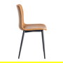 Silla Camel Metal / Simil Piel 45 X 47 X 81 cm (Set de 2)