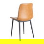 Silla Camel Metal / Simil Piel 45 X 47 X 81 cm (Set de 2)