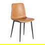 Silla Camel Metal / Simil Piel 45 X 47 X 81 cm (Set de 2)