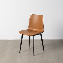 Silla Camel Metal / Simil Piel 45 X 47 X 81 cm