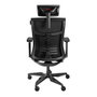 Genesis ASTAT 700 G2 Silla Ergonómica de Malla para Gaming PC, 120 kg, Negro