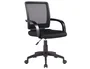 Q-connect Silla Giratoria Respaldo Medio Regulable en Altura Negro 900+100x560x570 mm