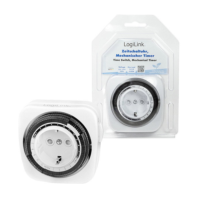 LogiLink Temporizador mecánico para interiores LogiLink Temporizador mecánico para interiores