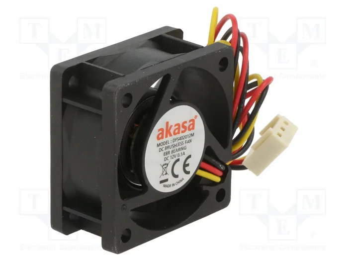 Akasa AK-4020MS Ventilador Axial 40x40x20mm 12V DC Akasa AK-4020MS Ventilador Axial 40x40x20mm 12V DC