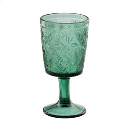 Ixia Copa Verde de Cristal Decoración 280ml