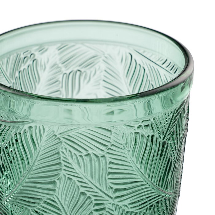 Ixia Copa Verde de Cristal Decoración 280ml