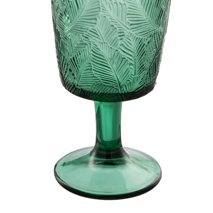 Ixia Copa Verde de Cristal Decoración 280ml