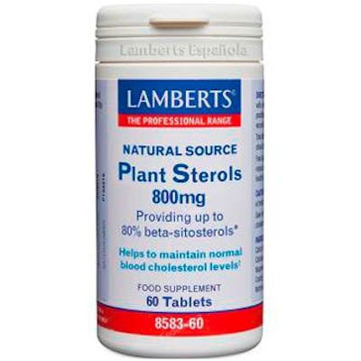 LAMBERTS Esteroles Vegetales 800 mg 60 Tabletas