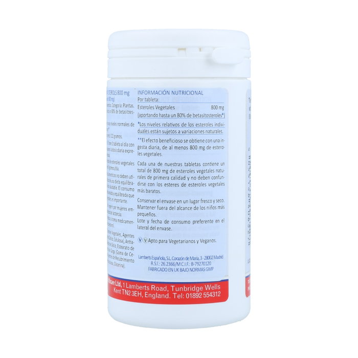 Lamberts Esteroles Vegetales 800 mg 60 comprimidos Lamberts Esteroles Vegetales 800 mg 60 comprimidos