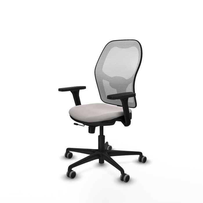 PIQUERAS Y CRESPO Silla de oficina Jorquera con mecanismo Sincro/Traslack en Blanco