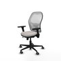 PIQUERAS Y CRESPO Silla de oficina Jorquera con mecanismo Sincro/Traslack en Blanco