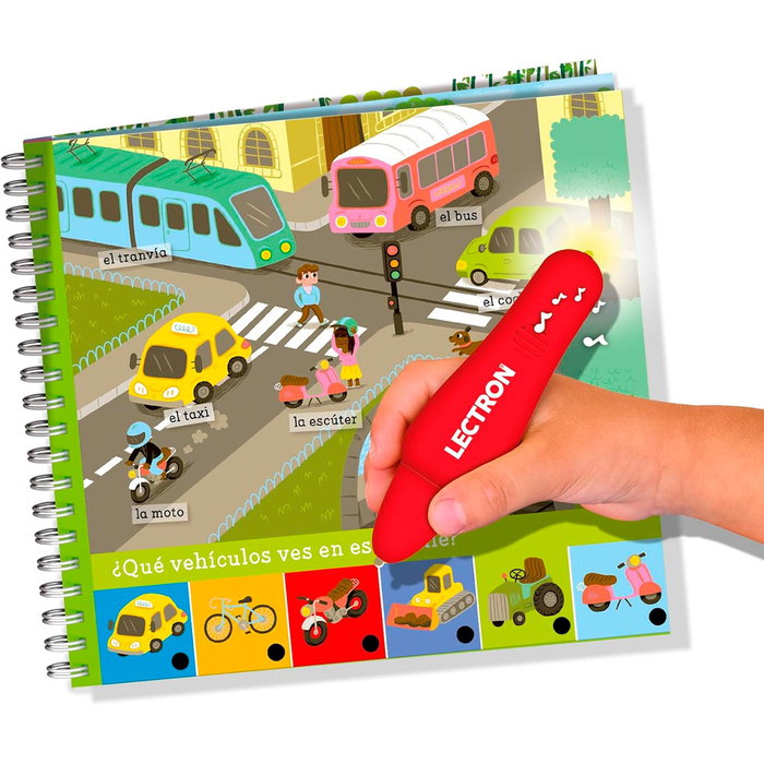 Diset Lectron Mini Vehículos 63897 Juego Educativo +3 Años Diset Lectron Mini Vehículos 63897 Juego Educativo +3 Años