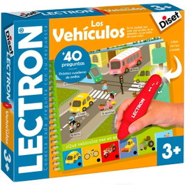 Diset Lectron Mini Vehículos 63897 Juego Educativo +3 Años