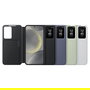 Samsung Smart View Wallet Case S24 Funda Cartera Negro para Galaxy S24