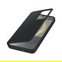 Samsung Smart View Wallet Case S24 Funda Cartera Negro para Galaxy S24