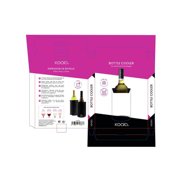 Manga Enfriadora Nylon Basic Koala 15,5x2x23 cm (6 Unidades) Manga Enfriadora Nylon Basic Koala 15,5x2x23 cm (6 Unidades)