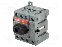 ABB Interruptor de aislamiento OT de 4 polos y 25A