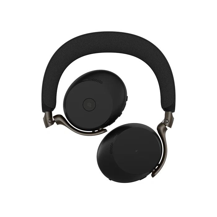 Jabra Evolve3 75 - Auriculares Diadema Inalámbricos para Llamadas y Música con ANC Avanzado, Bluetooth 5.3, USB-C, Negro - Incluye Adaptador Link 390