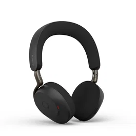 Jabra Evolve3 75 - Auriculares Diadema Inalámbricos para Llamadas y Música con ANC Avanzado, Bluetooth 5.3, USB-C, Negro - Incluye Adaptador Link 390