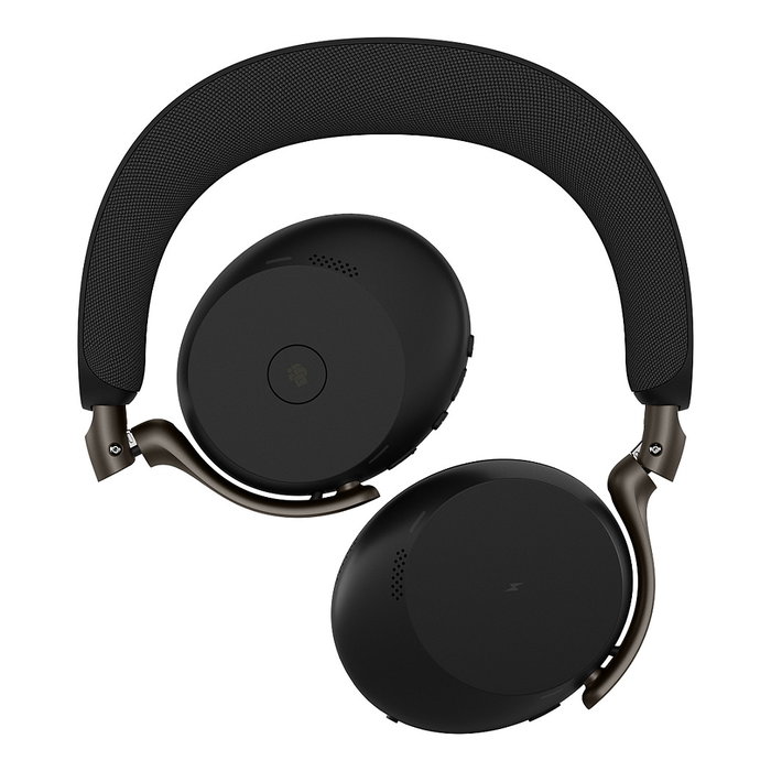 Auriculares jabra jabra evolve3 75 ms + link 390a negro