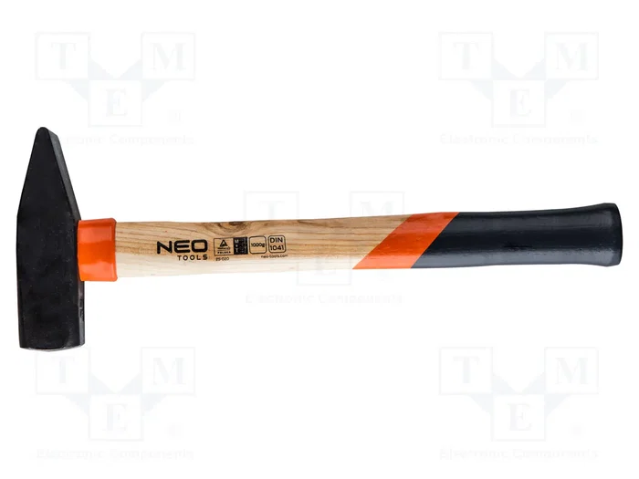 NEO TOOLS Martillo de cerrajero de 355mm con mango de madera NEO TOOLS Martillo de cerrajero de 355mm con mango de madera