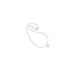 Diamonfire Collar de Plata de Ley con Circonita y Perla