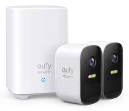 Eufy eufyCam 2C Cámara Vigilancia WiFi Exterior 180 Días Batería HD 1080p Conjunto 2 Cámaras