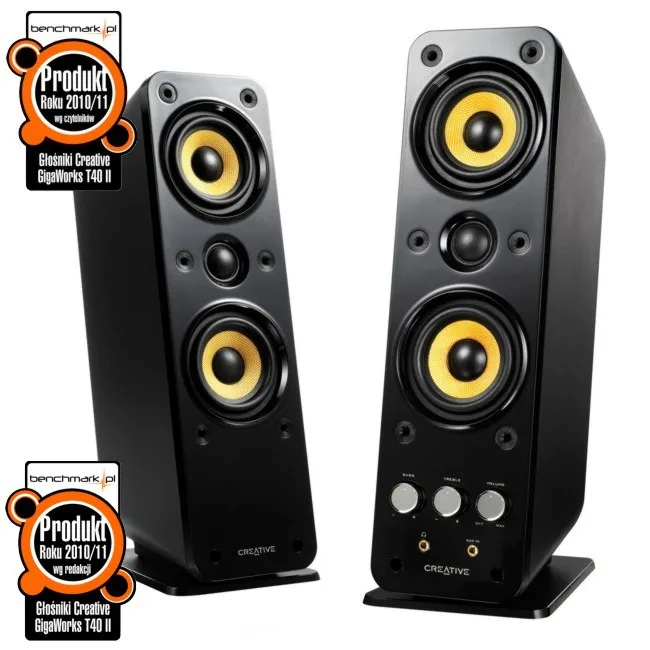Creative Labs GigaWorks T40 Series II Altavoces para PC 32 W Negro Creative Labs GigaWorks T40 Series II Altavoces para PC 32 W Negro