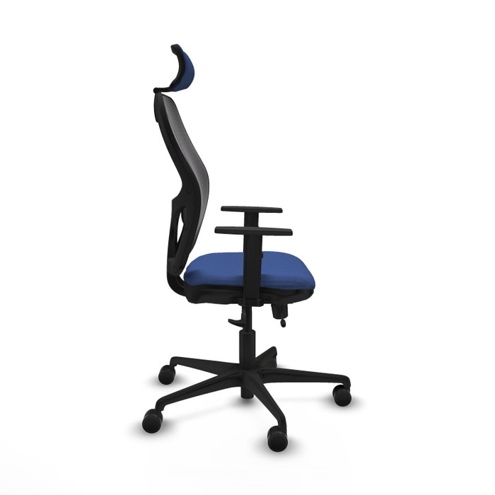 PIQUERAS Y CRESPO Silla de oficina Jorquera Azul marino y Negro
