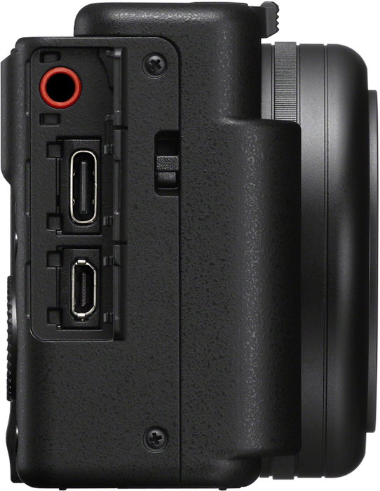 Sony ZV-1F Cámara para Vlog con Lente Zeiss 20mm, Negro