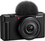 Sony ZV-1F Cámara para Vlog con Lente Zeiss 20mm, Negro