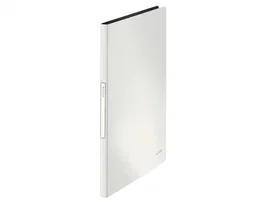 Leitz Carpeta Escaparate DIN A4 Tapa Rígida Blanca con 20 Fundas