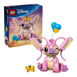 LEGO Disney 43257 Ángela de Lilo y Stitch para Niños y Niñas, Juguete de Construcción Articulado